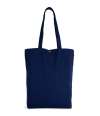 KI3213 Kimood Washed Cotton Tote Bag Washed Navy colour image